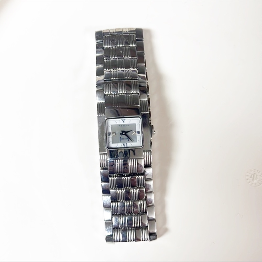 Christine, Bernard Paris silver watch
